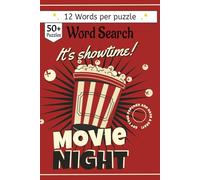 Movie Word Search: 50+ Movie-Themed Word Searches | Compact 6x9 Size