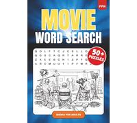Movie Word Search Puzzle Book: Word Search Puzzle Book with a movie theme | Movies, Cinema and Filmset | 6x9 inches 80+ pages | 50+ Puzzles | Solutions included