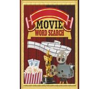 Movie Word Search Puzzle Book: Word Searches with Easy to Read Print about Movies, Actors, Film and More| 6x9 inches | 110 pages | 50+ puzzles... Gift for Vacations, Holidays, And Free Time