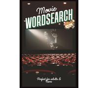 Movie Word Search: Word searches with easy to read print about Movies | Movie Titles | 6x9 inches, 110 pages | 50+ Puzzles…gift for movie buffs, Perfect for vacations, holiday’s and free times