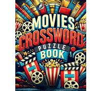 Movies Crossword Puzzle Book: 50 Fun and Challenging Puzzles About 2024 Films