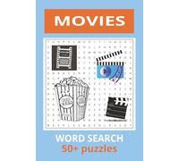 Movies Word Search Book: Word Searches with Easy to Read Print about Movies, Blockbusters and Animated Movies ( 6x9 inches, 110 pages) 50+ puzzles