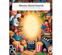 Movies Word Search: Movie-Themed Puzzles for Film Fans of All Ages