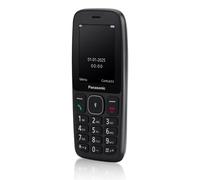 Panasonic KX-TF400EXB Teléfono 4G con Botones fácil de Usar, Volte, energía fiable hasta 280 Horas en Modo de Espera, Carga USB-C, Pantalla de 2,4 Pulgadas, Bluetooth, Resistencia al Agua IP44, Negro