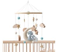 Móvil Bebé Para Cama De Barro | Campanilla Calmante Para Niños - Peluche Giratorio Calmante Para Parque Profesionales De Nuevos Padres Decoradores De Habitación De Bebé