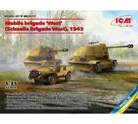 Móvil Brigade West, 1943 (Marder I, 10.5cm) 1 :3 5 Icm