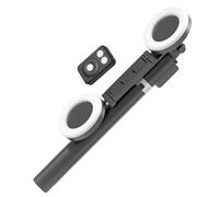 Móvil con luz anular - 170 cm (67 Pulgadas) Reisetative | Titular de Smartphone con mando a distancia, alto y ajustable para Grabaciones, Vlog,