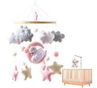 Móvil de Moisés Decoración Habitación Boho En Fieltro