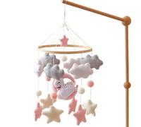 Móvil de Moisés Decoración Habitación Boho En Fieltro