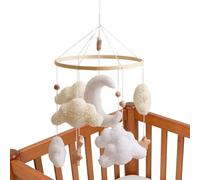 Móvil infantil para cuna, estética relajante educativa, decoración bohemia para guardería, para niños pequeños, niñas, preescolares, moisés, dormitorio, pared, ventana, hogar