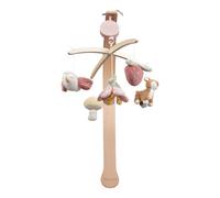 Little Dutch Fairy Garden - Caja de música móvil con soporte de madera para cuna