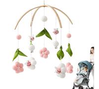 Móvil Para Cuna - Campana Para Cama Infantil, Flor De, Juguetes Colgantes | Para Guardería, Decoración, Imágenes Relajantes | Regalo Musical Para Dormir, Compañero Para Recién Nacidos, Niño