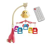 Móvil Para Cuna Con Música - Móvil Para Bebé Con Mando A Distancia Para Cama | Giratorio Portátil Para Decoración De Guardería, Cochecito, Moisés, Niños Y Niñas, De 0 A 18 Meses