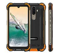 Movil Resistente DOOGEE S58 Pro, Android 10 IP68 Impermeable Smartphone, 5180mAh Batería, 6GB +64GB, Pantalla 5.71, 16MP+16MP, NFC, GPS, Dual SIM 4G, Naranja