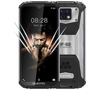 Móvil Resistentes【2020】 OUKITEL WP6, IP68 4G Robusto Moviles Antigolpes, (18W Carga Rápida), Cuatro Cámaras 48 MP, Helio P70 6GB + 128GB, FHD+ 6.3 Pulgadas, GPS Dual SIM WiFi Negro