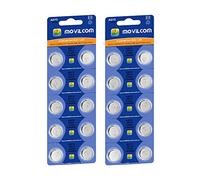 MovilCom® - 20 Pilas AG13 | Pilas LR44 | A76 | 357 | GP76A | SR44W | SR44 Pila Reloj