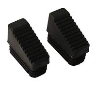 MovilCom® tapones de plastico para escaleras de mano, Contera escalera antideslizante, taco escalera domestica 50x20mm 2 Unidades