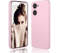 Movilear Funda Carcasa de Silicona Líquida para Vivo Y03 4G / Y28S 5G, Interior de Microfibra Antigolpes Protección Gel Ultra Suave de Goma a Prueba de Choques y Arañazos FSUA (Rosa)