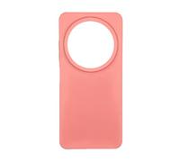 Movilear Funda Carcasa de Silicona Líquida para ZTE Blade A75 5G, Interior de Microfibra Antigolpes Protección Gel Ultra Suave de Goma a Prueba de Choques y Arañazos FSUA (Rosa)