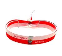 Movilear Pulsera Cierre Metalico Ajustable Unisex Hombre y Mujer Regulable Bandera Cantabra Cantabria Infinita