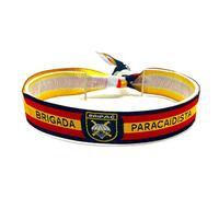 Movilear Pulsera Cierre Metalico Ajustable Unisex Hombre y Mujer Regulable BRIPAC Brigada de Paracaidistas