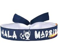 Movilear Pulsera Cierre Metalico Ajustable Unisex Hombre y Mujer Regulable Hala Madrid Real 15 Champions