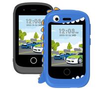 Moviles niños - Smartphone Niño para y Niña con Llamadas, SOS, 17 Juegos, Linterna, Música, Mini teléfono móvil para Infantiles de 4-9 años Navidad Cumpleaños Regalo (Negro)