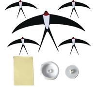 Móviles para adultos, móviles de pájaros | Desata su imaginación con un kit móvil cubierto. Combinando la diversión y la educación, esta chime de viento de viento Flying 5 piezas | Decoración