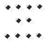 Movilideas - 10 Unidades de BTA41-600B BTA41-600 BTA41 - Triac (40 A, 600 V, TRIAC, 1,3 V, 100 mAh, TOP-3)