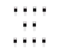Movilideas - 10 unidades de IRLB8721 MOSFET Transistores IRLB8721PBF 30 V 62 A canal N Potencia MOSFET TO-220
