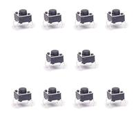 Movilideas - 10x Micro Pulsador SWITCH 6x6x5 mm PCB 4 PINES CORTOS.