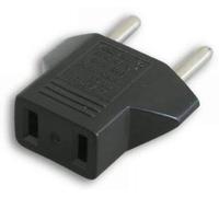 Movilideas - Adaptador Conversor Enchufe USA Americano Chino A EU Europeo Español (1 Enfufes)