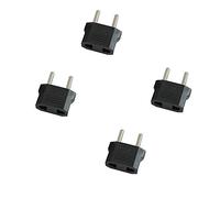 Movilideas - Adaptador Conversor Enchufe USA Americano Chino A EU Europeo Español (4 Enchufes)