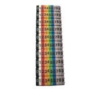 Movilideas - Clips Para Marcar y Numerar Cables de Red 4-6 mm (Marcador de Cables)
