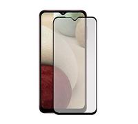 Movilrey Protector para Samsung Galaxy A12 Negro Cristal Templado de Pantalla para movil. Vidrio 9H