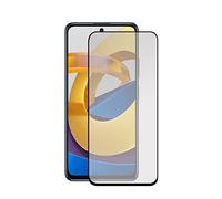 Movilrey Protector para Xiaomi Poco M4 Pro 5G Negro Cristal Templado de Pantalla para movil. Vidrio 9H