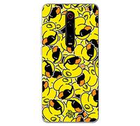 Movilshop Funda para [ Xiaomi Mi 9T ] Dibujo Mascotas [ Pegatinas Patito Cool ] de Silicona Flexible Transparente Carcasa Case Cover Gel para Smartphone.