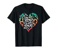 Movimiento Consciente Flow Yoga Energía Amor Camiseta