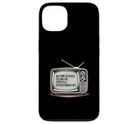 Movimiento de la Verdad Hablar Control de Medios Activismo Retro Carcasa para iPhone 13