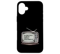 Movimiento de la Verdad Hablar Control de Medios Activismo Retro Carcasa para iPhone 16 Plus