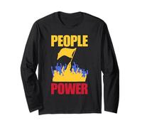 Movimiento de protesta contra la corrupción en Filipinas Manga Larga