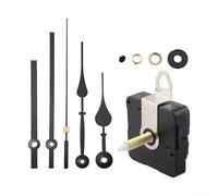 Movimiento de reloj con manecillas de metal para crear relojes funcionales en espacios de creación y educación artesanal (eje 31 mm)