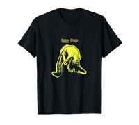 Movimiento Iggy Pop Camiseta, Hombre, Negro, L