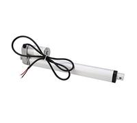 Movimiento lineal del actuador eléctrico de carrera de 250 mm para de elevación 24 V CC 750 N blanco (Sólo actuador)