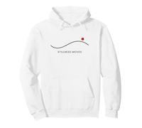 Movimientos de quietud - Diseño Minimalista de Onda Zen Sudadera con Capucha