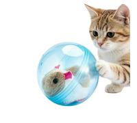 Moving Ball for Cats - Automatic Rolling Toy, Interactive Automatic Rolling Cat Ball, Portable Motion Activated Pet Toy | Fun Exercise Toys for Indoor Cats, Kittens, Home, Balcony, Backyard, Christmas