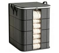 Moving Bins - Zippered Foldable Clothes Storage Organizer
