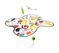 Moving Cat Toy 3 Speed Fun Interactive - Game With Sound Cat Exercise Toys