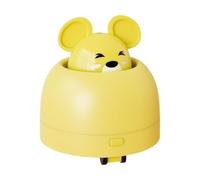 Moving Cat Toy, Interactive Mice Toy, Rechargeable Touch-Activated Fun, Stimulates Play and Exercise, Ideal for Bored Indoor Cats, 5.91x2.2x0.87 Inches, Yellow Color, 1 Piece