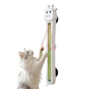 Moving Cat Toy, Interactive Rope Teaser Device, 18.5x2.7x1.57 Inches Pet Supplies with USB Rechargeable Motor, Play Equipment, Wall Mount Toy with Smart Design, Cat Supplies for Indoor Training